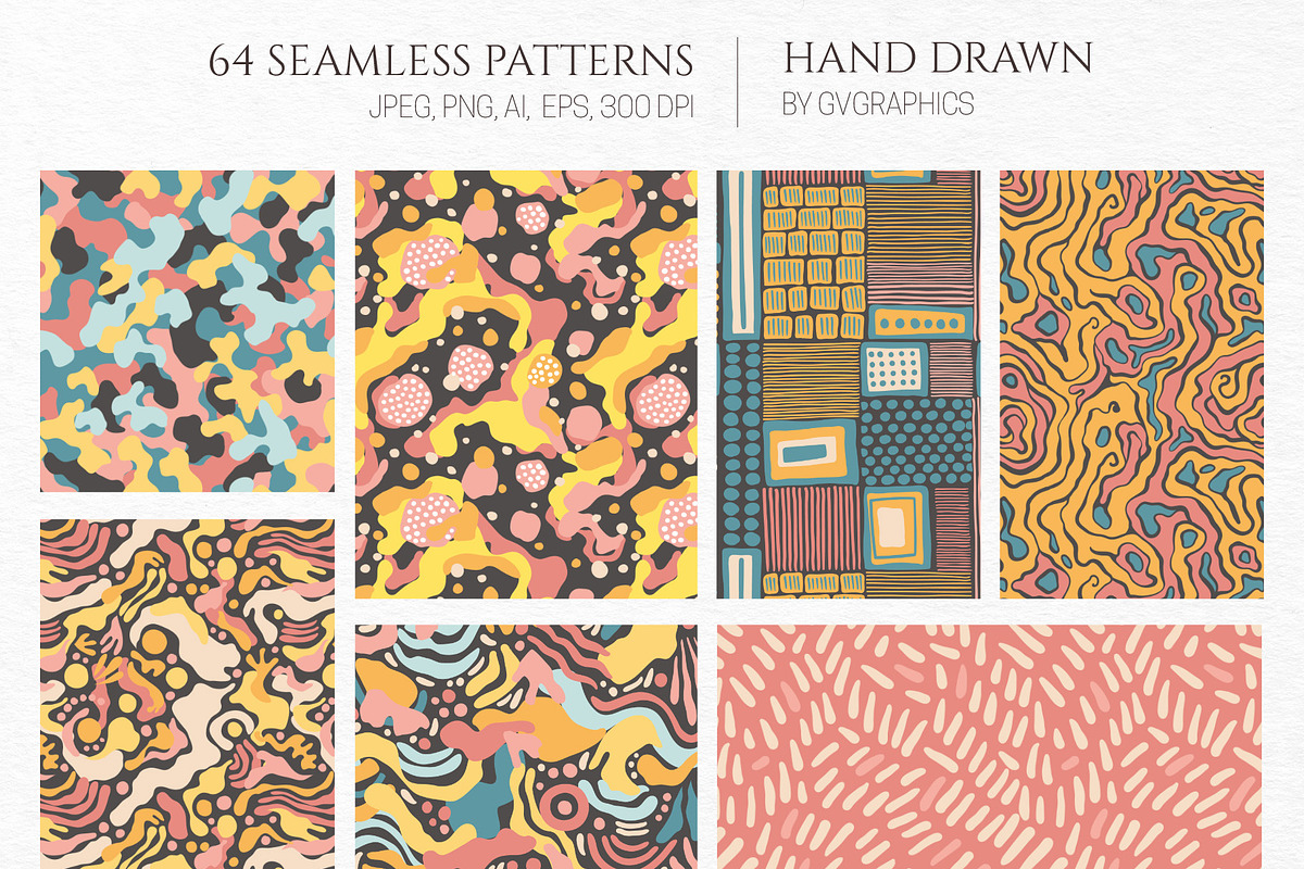 Chaos and Order Patterns, a Pattern Graphic by GVGraphics (Photo 7 of 16)