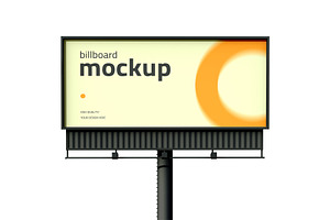 Billboard Poster Street Mockup, a Product Mockup by graphypix