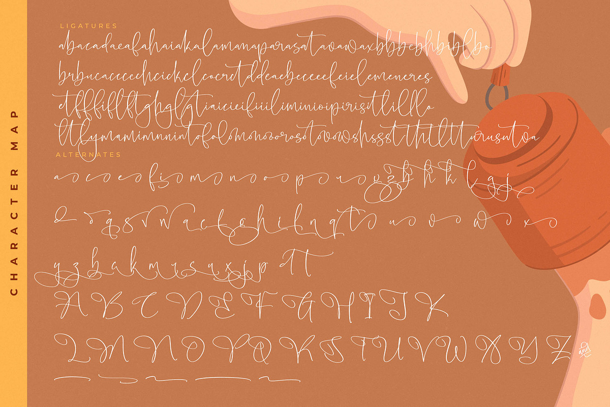 Blooming Stockholm Modern Script, a Script Font by stylishtype.co (Photo 19 of 20)