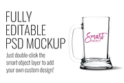 Beer Stein Mockup Template PSD, a Product Mockup by SarahDesign (Thumbnail 3 of 3)