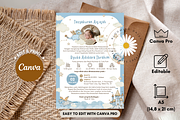 Blue Dragon Aqiqah Invitation Canva, an Invitation Template by Blooming Daisy (Thumbnail 1 of 4)