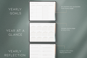 Undated Digital Planner IPad