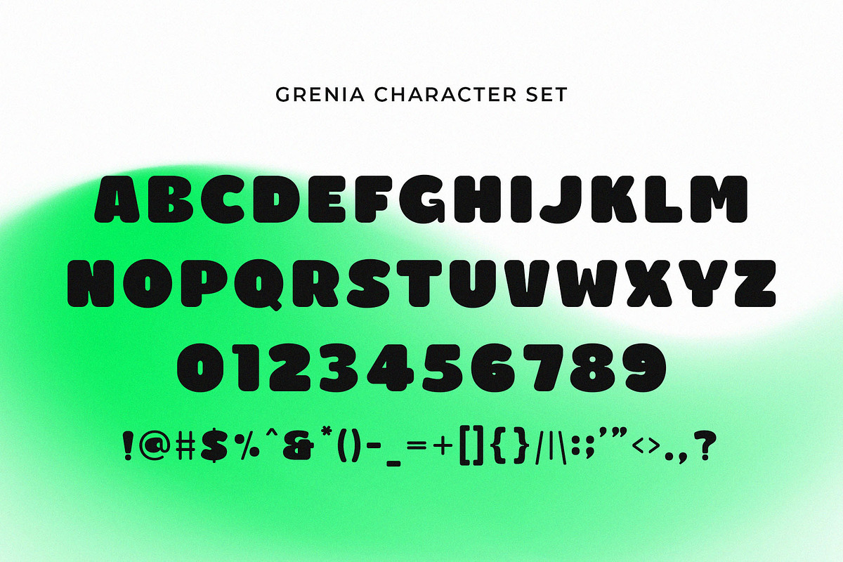 Grenia - Modern Display Bold Sans, a Sans Serif Font by Typeformers (Photo 4 of 5)