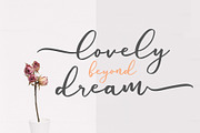 Masitha - A Lovely Script Font, a Script Font by Craft Supply Co. (Thumbnail 2 of 10)