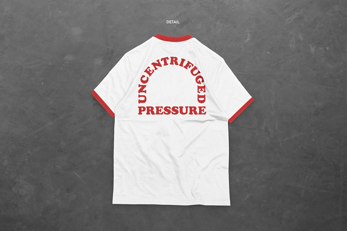 6 Realistic Back T-shirt Mockup, a Shirt Mockup by Uncentrifuged Pressure (Photo 6 of 8)