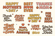 Mother's Day - 300+ Elements & Font, a Graphic by Ckybe's Corner (Thumbnail 4 of 12)