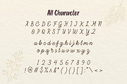 Gelatique | Handwritten Font, a Script Font by Forberas Club (Thumbnail 6 of 7)