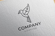 Natural leaf and bird logo, a Branding & Logo Template by Medianeka (Thumbnail 3 of 3)
