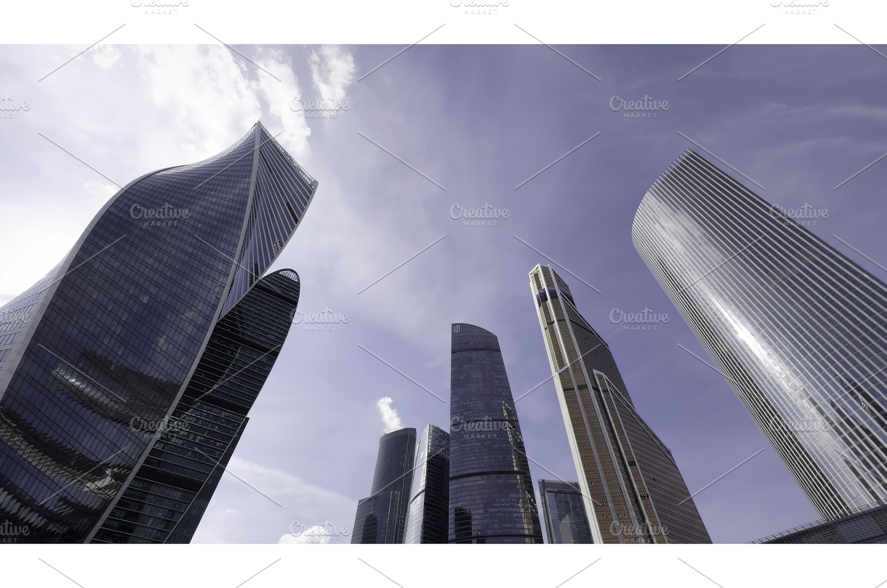 Moscow international business center, an Architecture Photo by Media Whale Stock