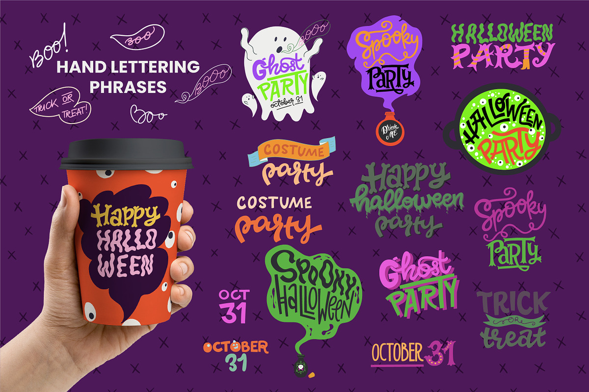 Happy Halloween Party, a Seasonal Illustration by Sketchetarian (Photo 6 of 8)