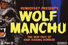 Wolf Manchu - Layered Horror Font