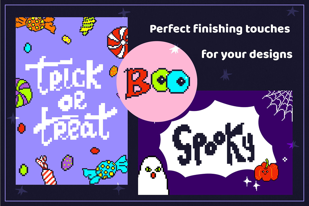 Pixelween - pixel art Halloween, an Object Graphic by Elena Choo (Photo 6 of 8)