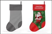 Christmas Stocking Mockup, a Product Mockup by mockupbuys (Thumbnail 1 of 3)