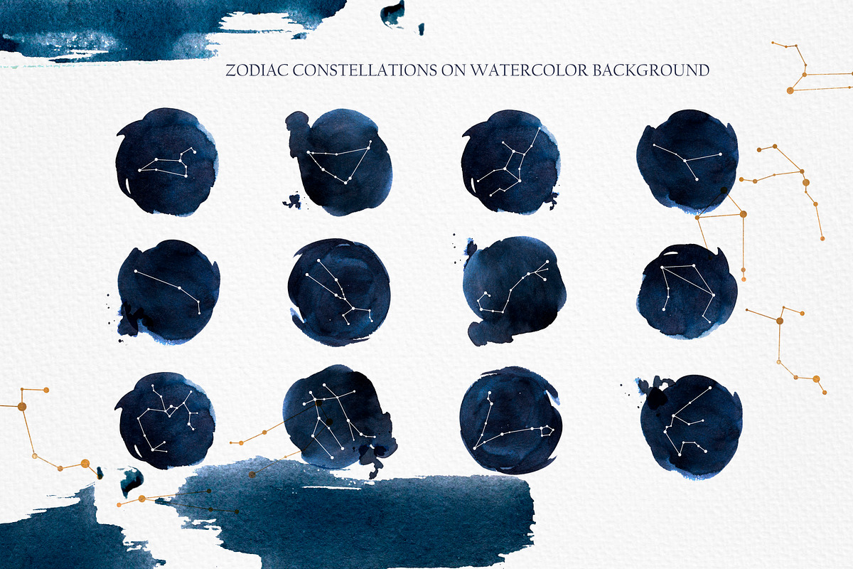 ☆MOON ALCHEMY☆ Watercolor collection, a Texture Illustration by Fresh-shop (Photo 7 of 9)