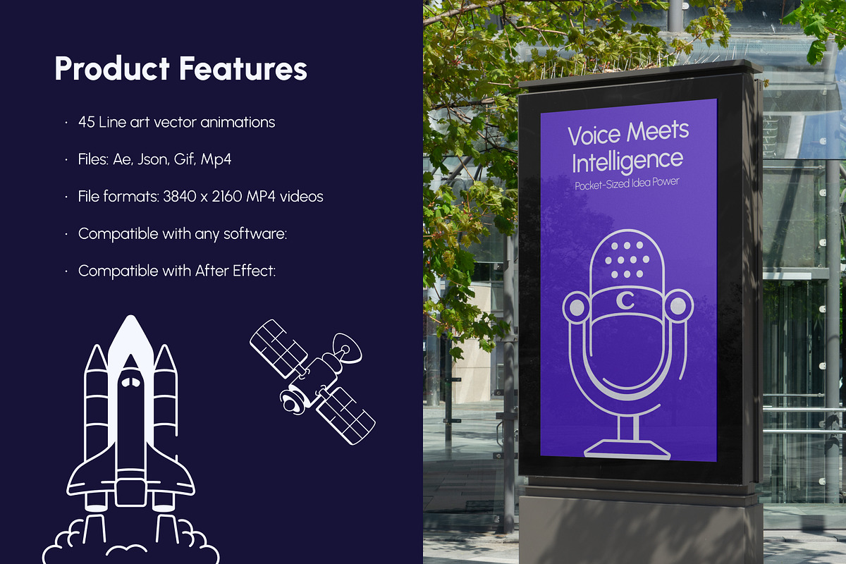 Animated Technology Doodle Icon Set, an Outline Icon by Vectors Market (Photo 2 of 5)