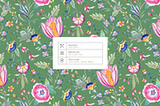 Chintz Indien Watercolour Floral, a Pattern Graphic by TSTUDIO (Thumbnail 3 of 15)