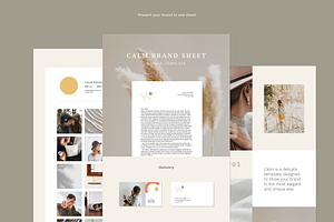 Calm Brand Sheets Pack