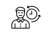 Work and professions Line Icon, an Icon by Pexelpy (Thumbnail 1 of 2)