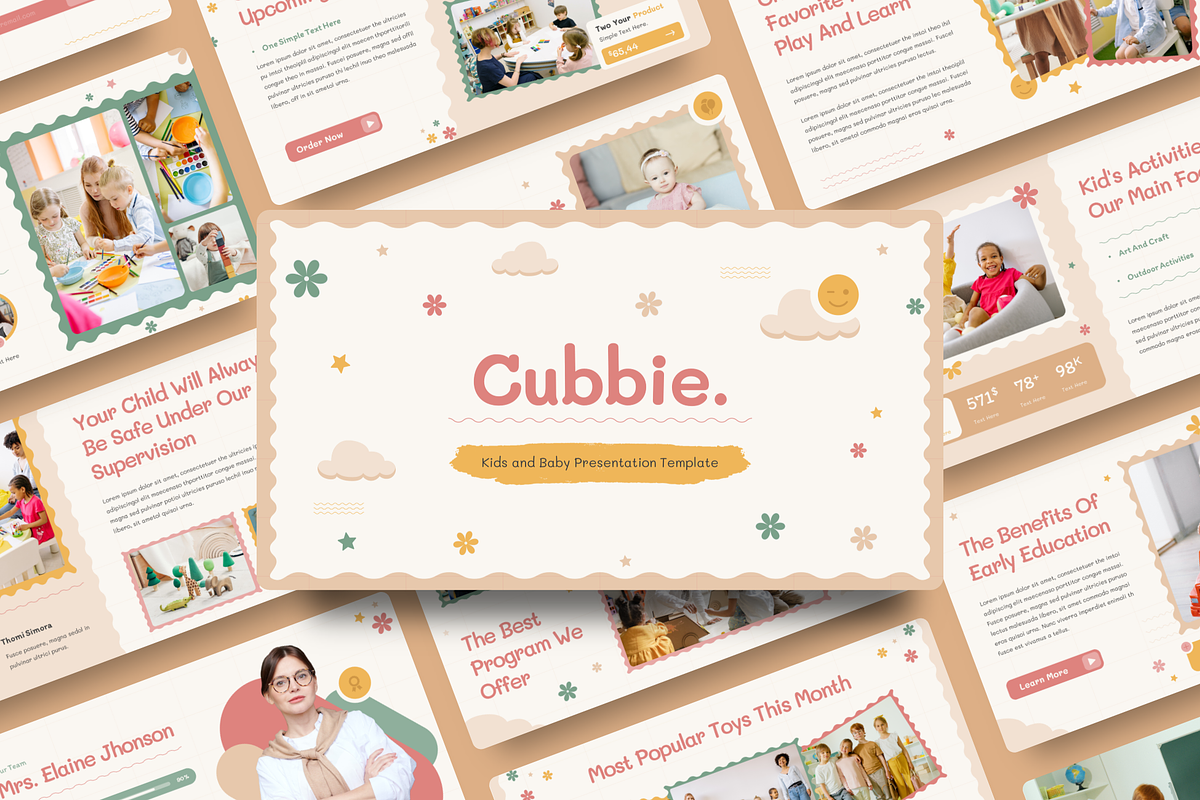 Kids and Baby Keynote, a Presentation Template by YossyOneStd (Photo 1 of 6)