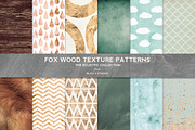 Fox Wood Textured Digital Patterns, a Texture Graphic by Blixa 6 Studios (Thumbnail 1 of 5)
