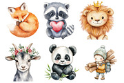 Baby Animal Nursery Sublimation PNG, an Illustration by SinaCreation (Thumbnail 3 of 5)