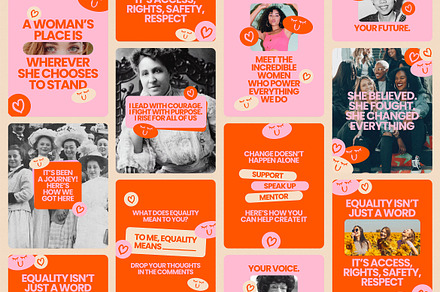 Women's Equality Day Instagram Canva