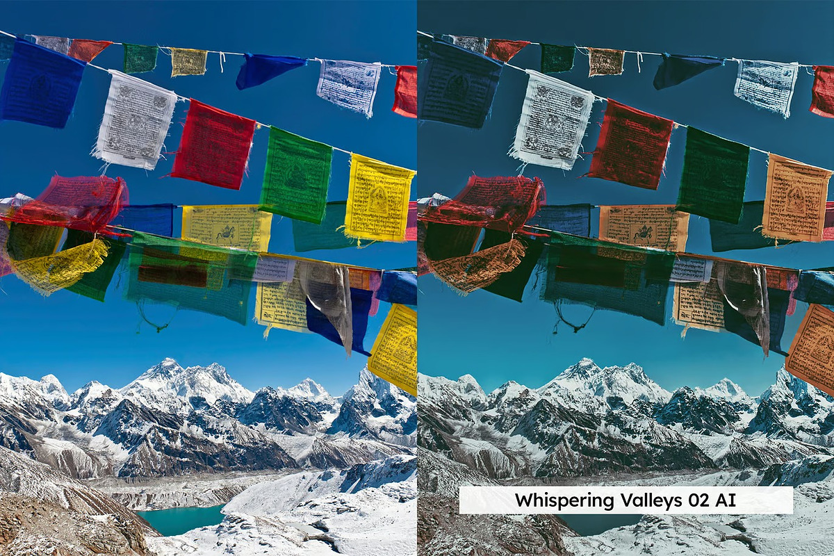 20 Himalayas Lightroom Preset & LUTs, a Preset Add-On by skybluecreative (Photo 7 of 13)