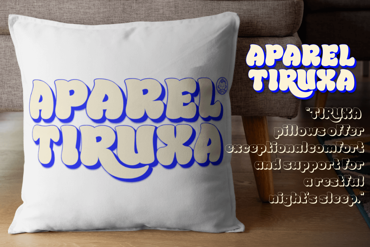 Ciroya - Bubble Font, a Sans Serif Font by twinstd (Photo 3 of 10)