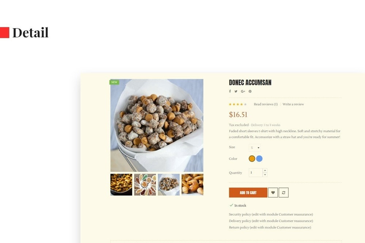Leo Cereal Responsive Prestashop, a Bootstrap Template by LeoTheme (Photo 7 of 7)