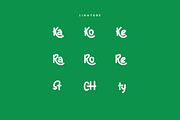 Roctyak - Comic Font, a Sans Serif Font by Iqsiart Studio (Thumbnail 2 of 6)
