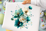 Watercolor Wildflower Clipart, an Illustration by GatewayDesign (Thumbnail 4 of 5)