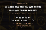 Quick Blast - Bold Graffiti font, a Font by TokoPress (Thumbnail 9 of 10)