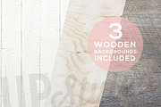 A179 Three Wooden Backgrounds, a Product Mockup by UpStyled (Thumbnail 1 of 4)