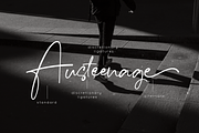 Maslen Modern Script Font, a Script Font by Prestigetype (Thumbnail 4 of 6)