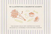 Farmer's Market Hand Drawn Elements, an Illustration by Claire Emery Designs (Thumbnail 2 of 5)
