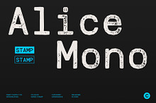 CS Alice Mono Stamp