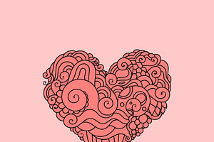 Decorative Pattern Heart