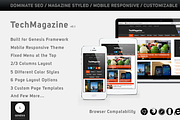 TechMagazine – Genesis 2 Child Theme, a WordPress Template by WPStuffs (Thumbnail 1 of 5)