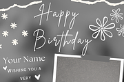 Birthday Template, a Social Media Template by Ascendent Aura (Thumbnail 1 of 2)