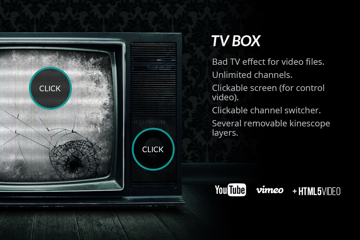 Halloween TV – HTML Countdown Theme, a Bootstrap Template by ArtRow Team (Photo 2 of 4)