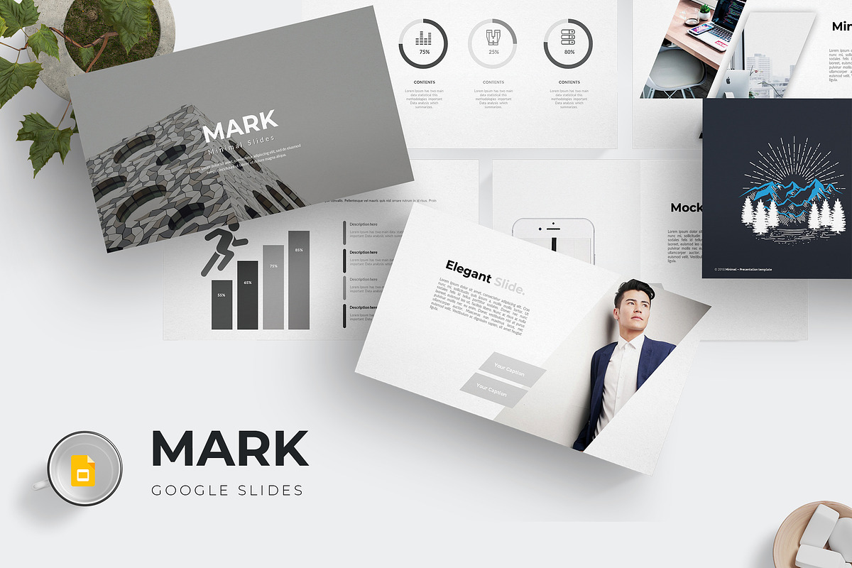 Mark - Google Slides Template, a Presentation Template by AQR Studio ...