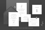 Modern Simple Wedding Suite, an Invitation Template by Azka Creative (Thumbnail 2 of 5)