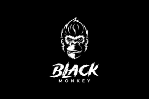 Black Monkey Logo