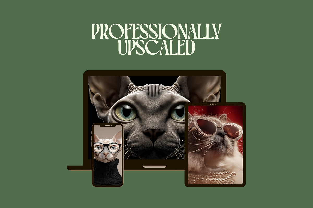 50 Sophisticated Cats Stock Photos, an Animal Illustration by Incomelion (Photo 9 of 13)