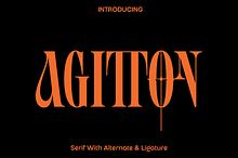 Agitton - Ligature Serif