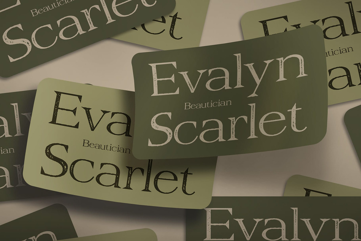 Belinzie Vintage, a Serif Font by Craft Supply Co. (Photo 3 of 8)