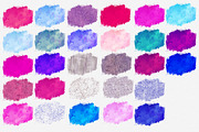 Candy Watercolor Paint Splashes, a Texture Graphic by ClipartBrat Graphics (Thumbnail 2 of 2)