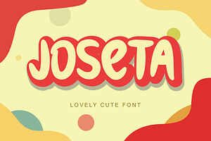 Joseta || lovely cute font