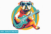 Music Dog Clipart Bundle, an Illustration by crative8112 (Thumbnail 7 of 15)
