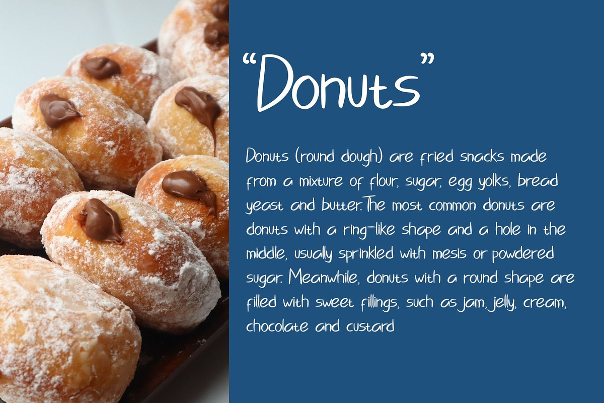 Blue Dino - Handwritten Font, a Handwritten Font by alifryanzulfikar (Photo 5 of 7)